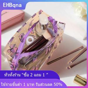 [COD] EHBqna KITCHEN กระเป๋าเครื่องสำอางใสดีไซน์สร้างสรรค์สำหรับผู้หญิง1ชิ้นกระเป๋าจัดระเบียบกระเป๋าใส่เครื่องสำอางความจุขนาดใหญ่น่ารักกระเป๋าใส่ลิปสติกแบบพกพา