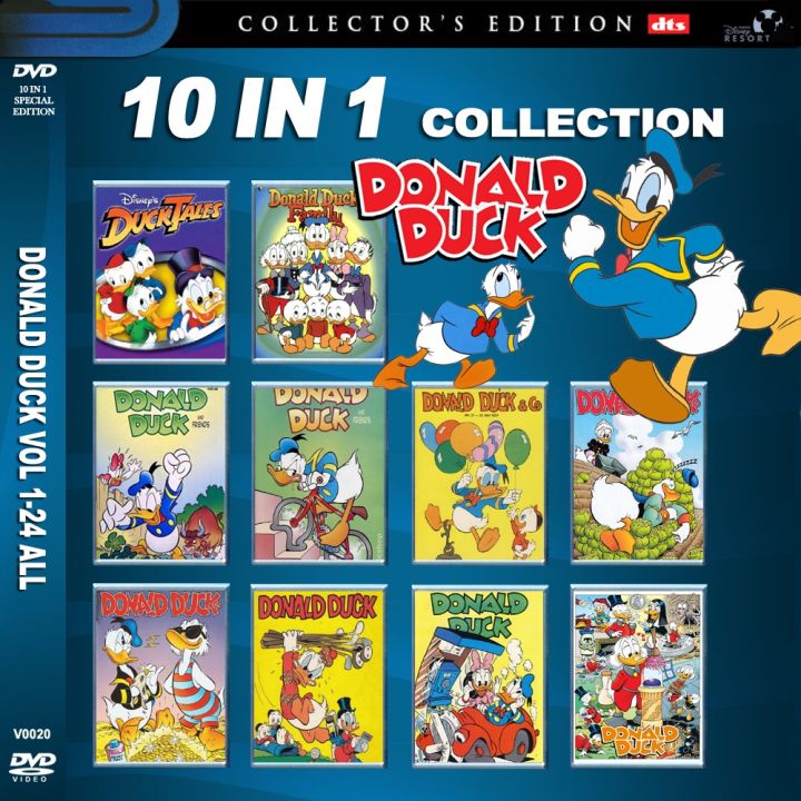 DVD Donald Duck Vol1-12 All English Cartoon Collection -v0020 | Lazada