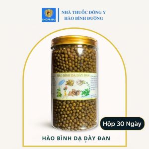 Hào Bình Dạ Dày Đan – Viên hoàn thảo mộc hỗ trợ tiêu hóa giảm ợ chua chăm sóc dạ dày – Hũ 30 ngày (Mua 1 tặng 30 túi trà thảo mộc)