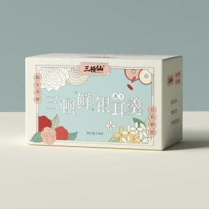 【1/2BOX】Freeze-dried Fresh Tremella Soup for Beauty/Freeze-dried tremella soup 10 packs/ box