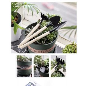Bộ Xẻng Cào Mini trồng cây cảnh 3 Món (21cm)