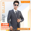 3 In 1 Set Jas Pria Tuxedo Pria Setelan Jas Pria Formal. 