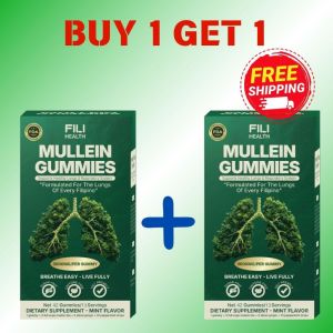 Mullein Gummies Support Lungs Detoxify Lungs and Promote Respiratory Health 42 Gummies