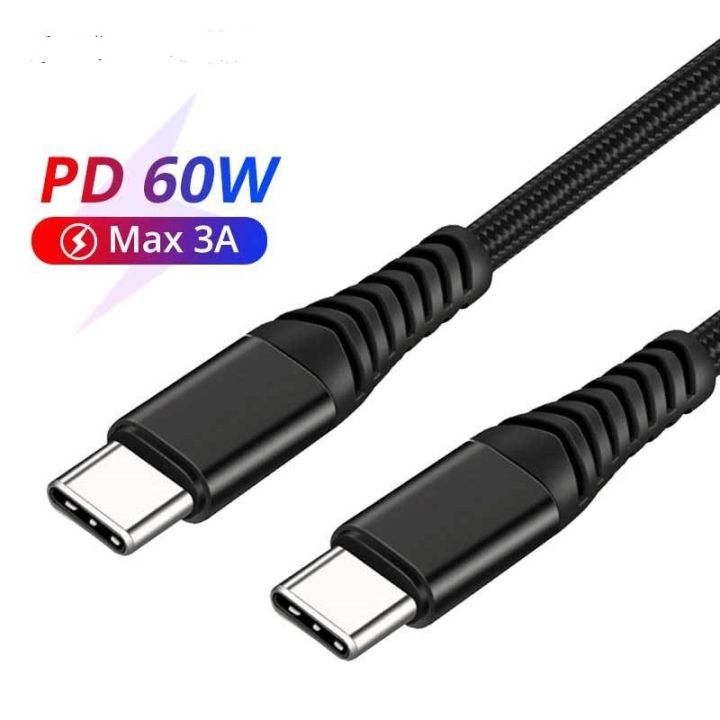 Dây Cáp Sạc 2 Đầu Type C Sạc Nhanh PD 100W 60W Truyền Dữ Liệu Data sạc ...