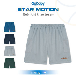 Áo quần thể thao Star Motion thương hiệu Asbaby cho bé trai bé gái từ 18 tháng đến 5 tuổi