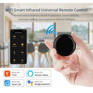 Tuya WIFI Smart IR Remote Control universal Infrared controller Air Conditioner TV Light APP Control