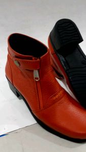 SEPATU BOOTS ANAK PEREMPUAN HIGH HEELS 4CM KULIT DIDESAIN UNTUK DIPAKAI MULTI ACARA