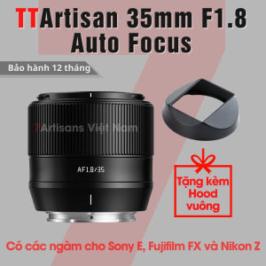 Ống kính TTArtisan AF 35mm F1.8 Mark II  Auto Focus - Lens đa dụng lấy nét tự động dành cho Fujfilm X Sony E Nikon Z