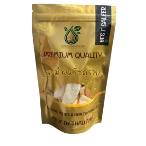 มะม่วงฟรีซดราย มะม่วง มะม่วงอบกรอบ พร้อมทาน เกรด AAA  500 กรัม  อาหารไขมันต่ำ ถั่วตราเต่า