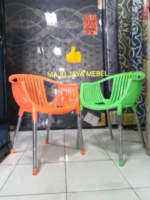 KURSI BESI STEINLES SP 293 ASLI PLASTIK MENGKILAP KUAT TERLARIS
