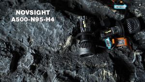 Novsight 1 Pair (2pcs) N95 H4 H7 H1 H13 9012 H11 9005 HB3 9006 HB4 9004 130W / pair 30000LM high low beam high beam LED headlight bulbs for Car white Color 6500k LED headlight kit
