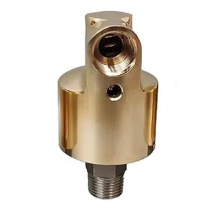 HD15 1/2inch xoay đồng thau xoay phù hợp một chiều làm mát xoay kết nối quay doanh cho dầu nước