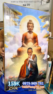 Tranh tráng gương treo tường THÍCH MINH TUỆ 77