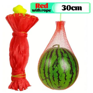 Dizoey 300PCS Watermelon Grow Net Bag Reusable Melon Hanging Mesh Cantaloupes Growing Netting Heavy-duty Fruit Hammock Growing Mesh
