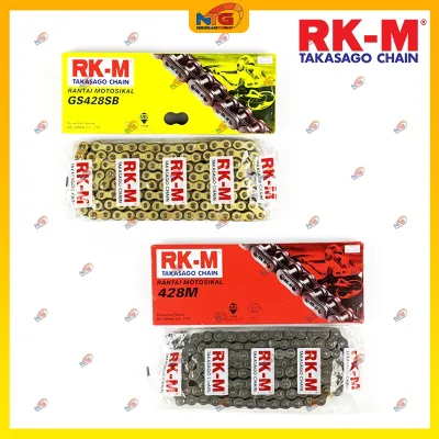 RKM Motorcycle Chain 428 Standard Rantai High Quality RK-M