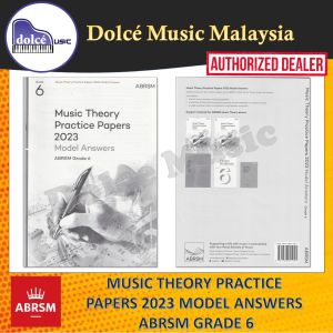 ABRSM - Music Theory Practice Papers 2023 Model Answers Grade 6
