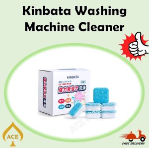 Kinbata Deep Clean Multipack - Eco-Friendly Sterilization Tablets for Laundry Machine Maintenance