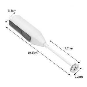 Hand Mixer Mini Pengocok Telur Kopi Milk Frother Battery Aduk elektrik