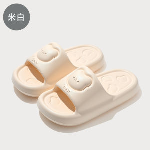 [Free Shipping] Parent-Child ChildrenS Summer Indoor Home Cartoon Cute Bear Sandals For Girls And Boys