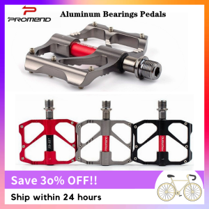 Promend 2021 MTB Mountain Road Bicycle Bike Pedal Slip-resistant Ultra-light Aluminum Alloy 3 Ball Bearing Cycling Pedals