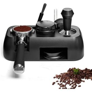 Coffee Press Base Coffee Powder Compactor Base Plastic Coffee Dispenser Base 51/53/58mm Universal Coffee Accessories