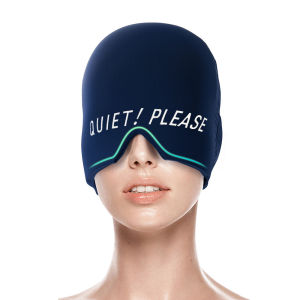 10mm อาการปวดหัวไมเกรนบรรเทาหมวกเต็ม หมวกไมเกรนน้ำแข็ง ถุงบรรเทาหมวกหนา 10 มิลลิเมตรเจลเย็นร้อนบำบัดน้ำแข็งถุงหน้ากาก