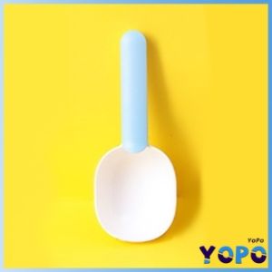 YP Rice Scoop with Clip and Seal Kitchen Shovel for Flour and Grains 4 Colors Available