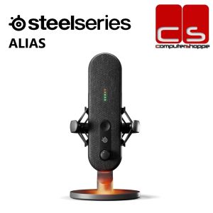 SteelSeries ALIAS USB-C Condenser Gaming RGB Microphone