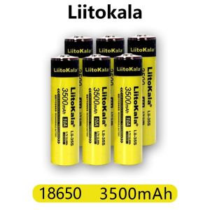 -Liitokala Lii-35S 18650 3500mAh Rechargeable Li-lon Protected battery 3.7V Tip head.