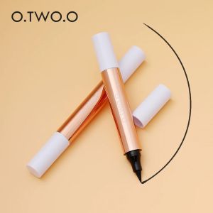 O.TWO.O Double Head Stamp Eyeliner Black Eye Makeup Blush Travel Kit