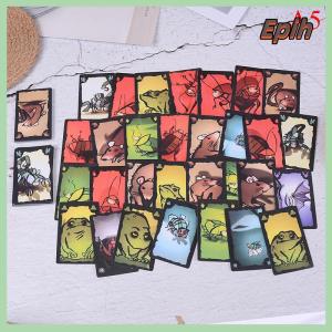 [Epih] 5 Options Cards Game Kakerlaken Salat Poker Royal Suppe Mogel Motte Board Game