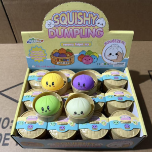 Squishy Dumpling Toy Colorful Variants Fun Decompression Tool For Everyday Carry