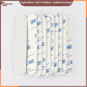 10 Pak Sweatband Topi Tape Hat Sweat Liner Protector Guard Bands Pengecil Ukuran Topi Mengurangi