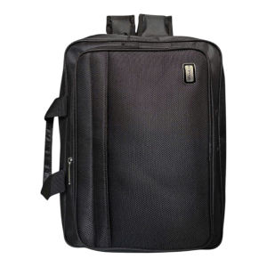 Cặp xách tay đeo balo Ngang kéo đen đa năng vải chống xướt [GIÁ SỈ TỐT]