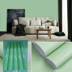 LKF wallpaper Waterproof PVC self-adhesive wallpaper bedroom warm wall stickers living room dormitory stickers background wall paper decorative painting 10meters x 45cm