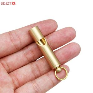 🚚【Local Express Delivery】🚚 Brass Whistle High Decibel Portable Outdoor Whistle Hiking Camping Life-Saving Whistle Referee Training Whistles Outdoor Gadgets