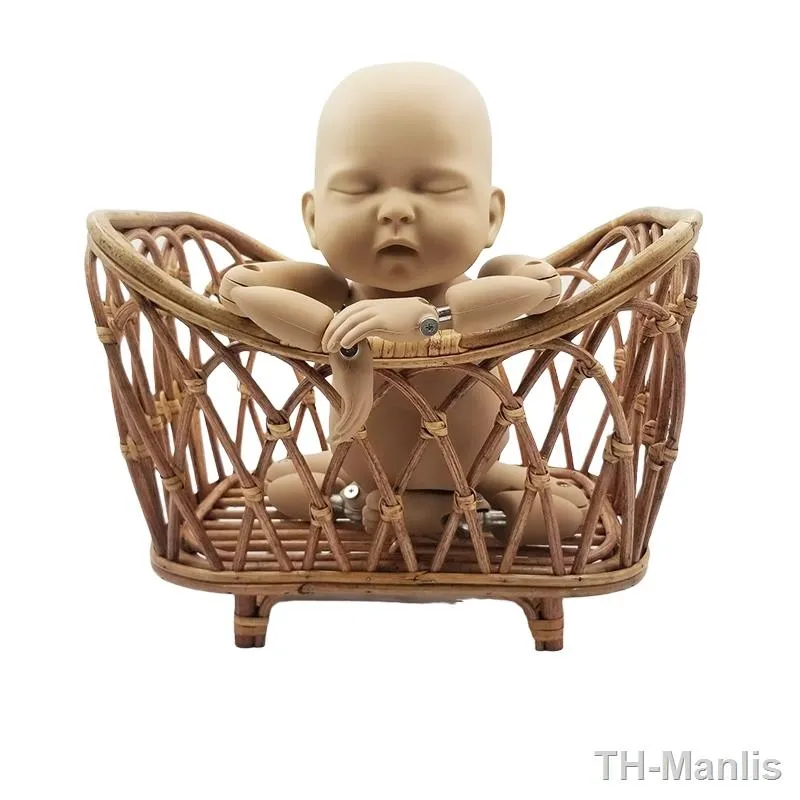 Wicker discount baby cot