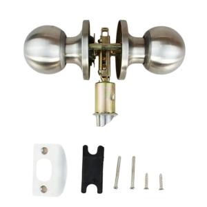 Round Shaped Nonlocking Doorknob Stainless Steel Door Knobs Knobset Metal Handle Knob NonLocking Interior Door Handles