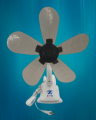 ZH Table Clip fan 5 Blades Clip fan Mini Home Electric fan Portable Table Fan Desk Fan Mini Fan (gyph). 