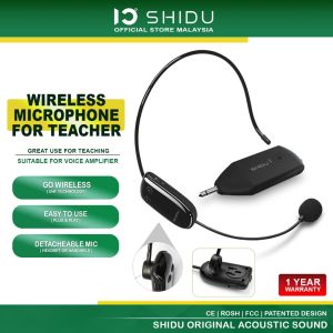 SD-U8 SHIDU WIRELESS MIC | HEADSET | RECEIVER