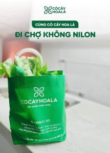 Túi Vải Cỏ Cây Hoa Lá
