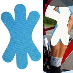 Pack of 12 Precuts Kinesiology Tape Elastic Sports Bandages Elastic Therapeutic Tape for Wrist Support Muscle Recovery