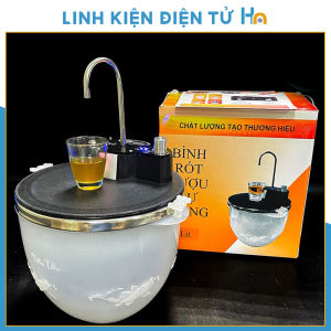 Bộ bình rót rượu zozo mới nhất 2023 cảm ứng tự động không chạm - Pin 8 tiếng - Chính hãng bảo hành 1 năm