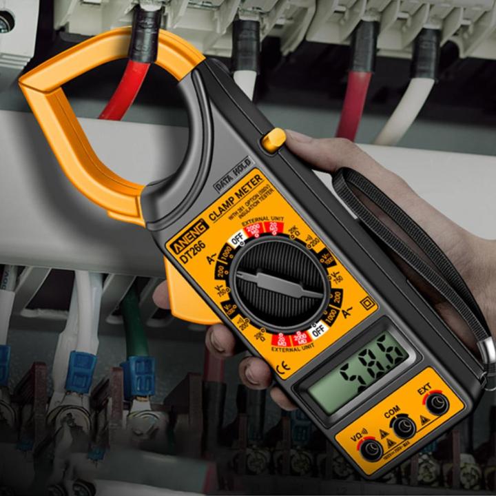 True Rms Multimeter Ac Test Digital Multimeter with True RMS and Clamp Meter Function, 1999 Counts ...