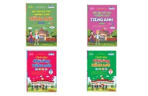 Sách - Combo 4c - GLOBAL SUCCESS - Bài tập bổ trợ và nâng cao tiếng anh & Chinh phục 4 kỹ năng tiếng anh lớp 7
