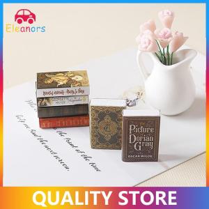 [Eleanor] 6 cái 1:12 Dollhouse thu nhỏ cuốn sách truyện tranh Cuốn Sách Nhỏ mini mô hình trẻ em giả vờ chơi đồ chơi nhà búp bê phụ kiện