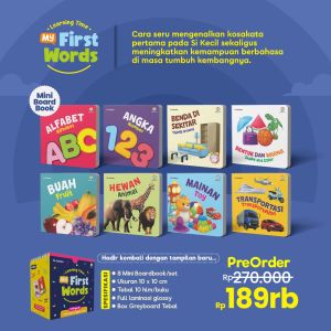Learning Time Animal World Ziyadbooks Official Buku Kosakata Anak 1 2 Tahun Boardbook