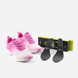 Jackson Active Sepatu Lari Nimbus Pink + Carbon Plate