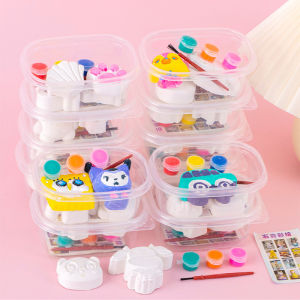 1/3/5Pcs Fun Box DIY Graffiti for Childrens Birthday Kindergarten Home Party Gift Pinata Gift Bag Treasure Box Filling