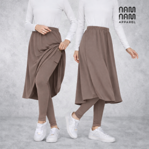 Legging rok olahraga panjang dibawah lutut sport